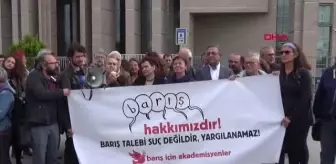 Barış İçin Akademisyenler Hakkında Savcı Mütalaasını Bildirdi