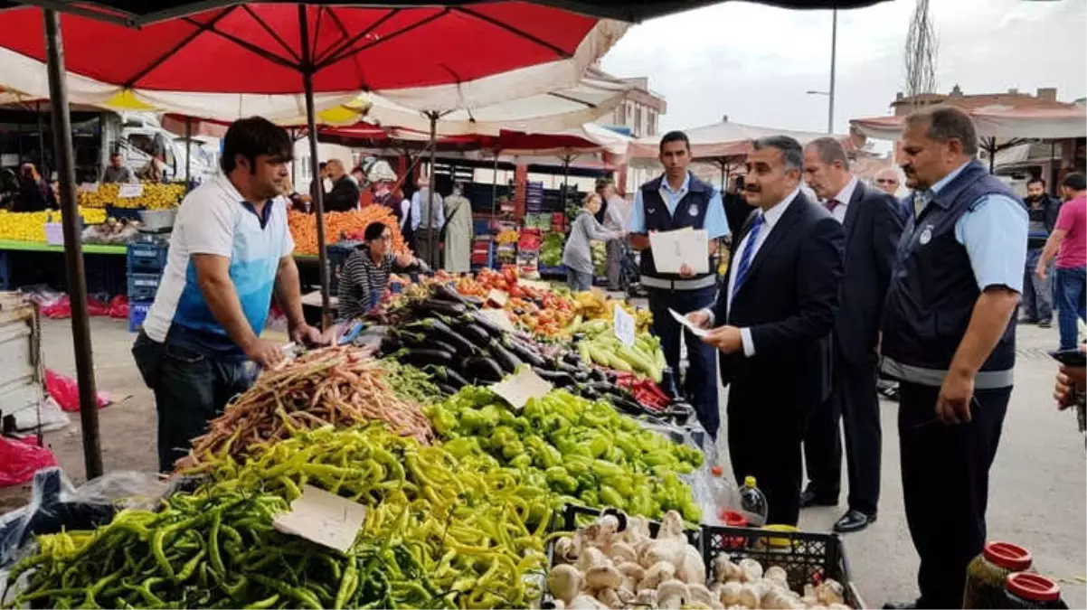 Başkan Cabbar, Pazar ve Marketlerde Denetim Yaptı