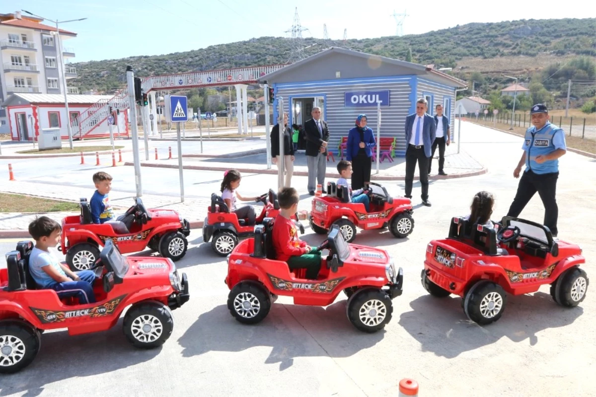 Çocuk Trafik Eğitim Parkında Öğrenciler Ağırlandı