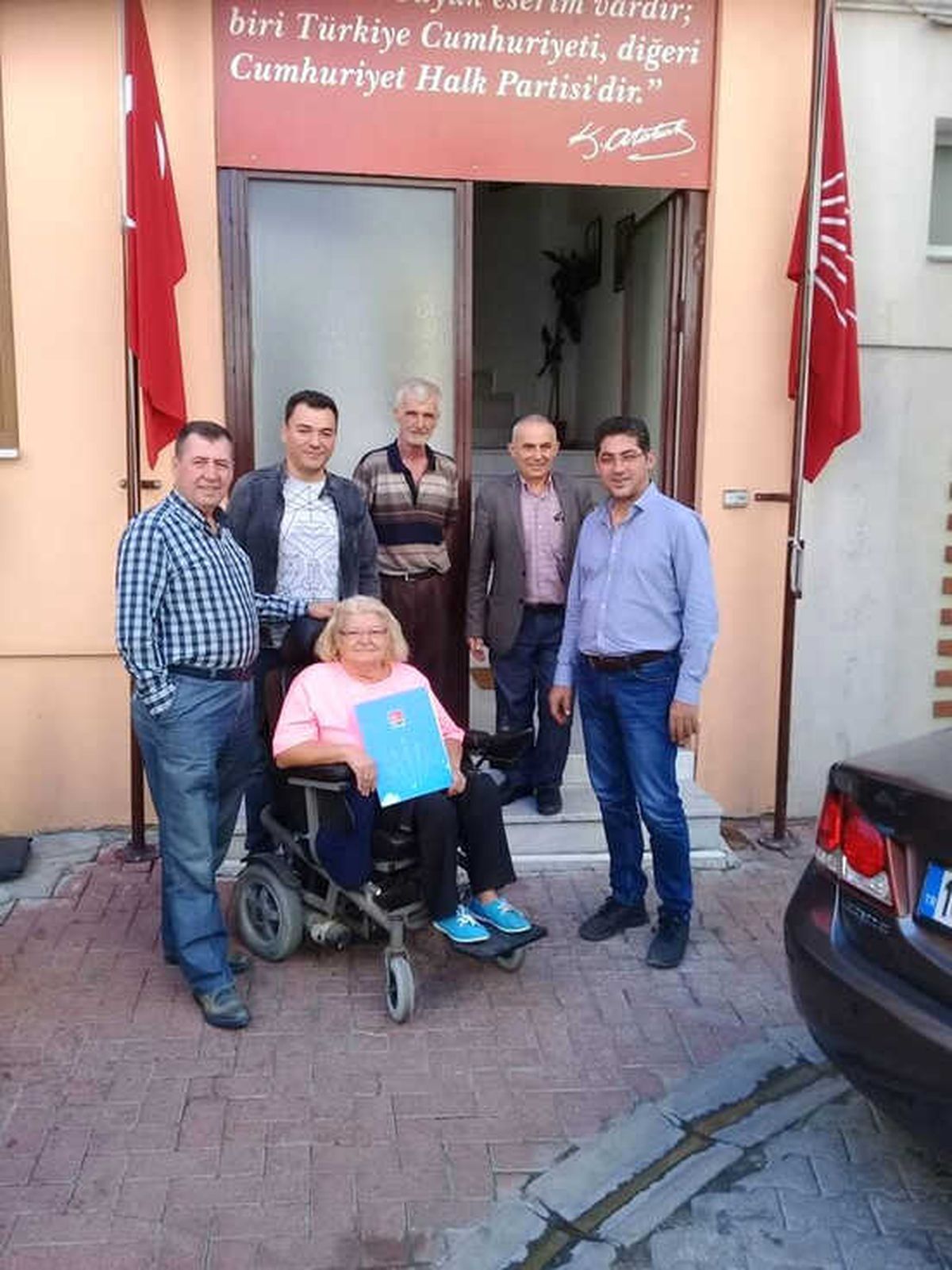 Engelli Aday, Meclis Üyeliği İçin Başvuru Yaptı