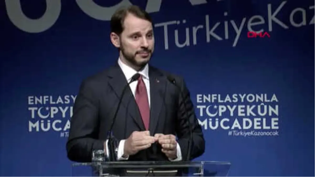 İstanbul Bakan Albayrak Enflasyonla Topyekun Mücadele Programını Açıkladı