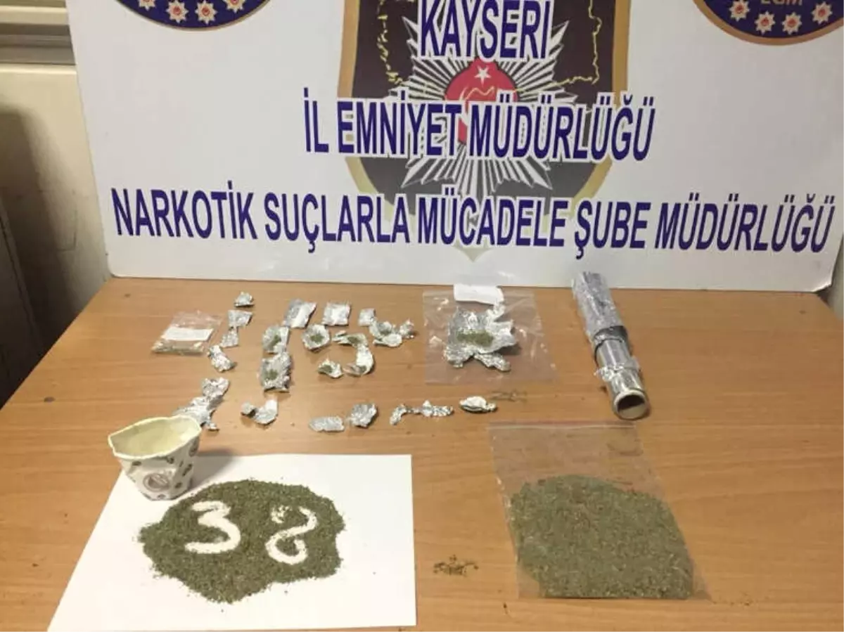 Kayseri\'de Uyuşturucu Operasyonları: 11 Gözaltı