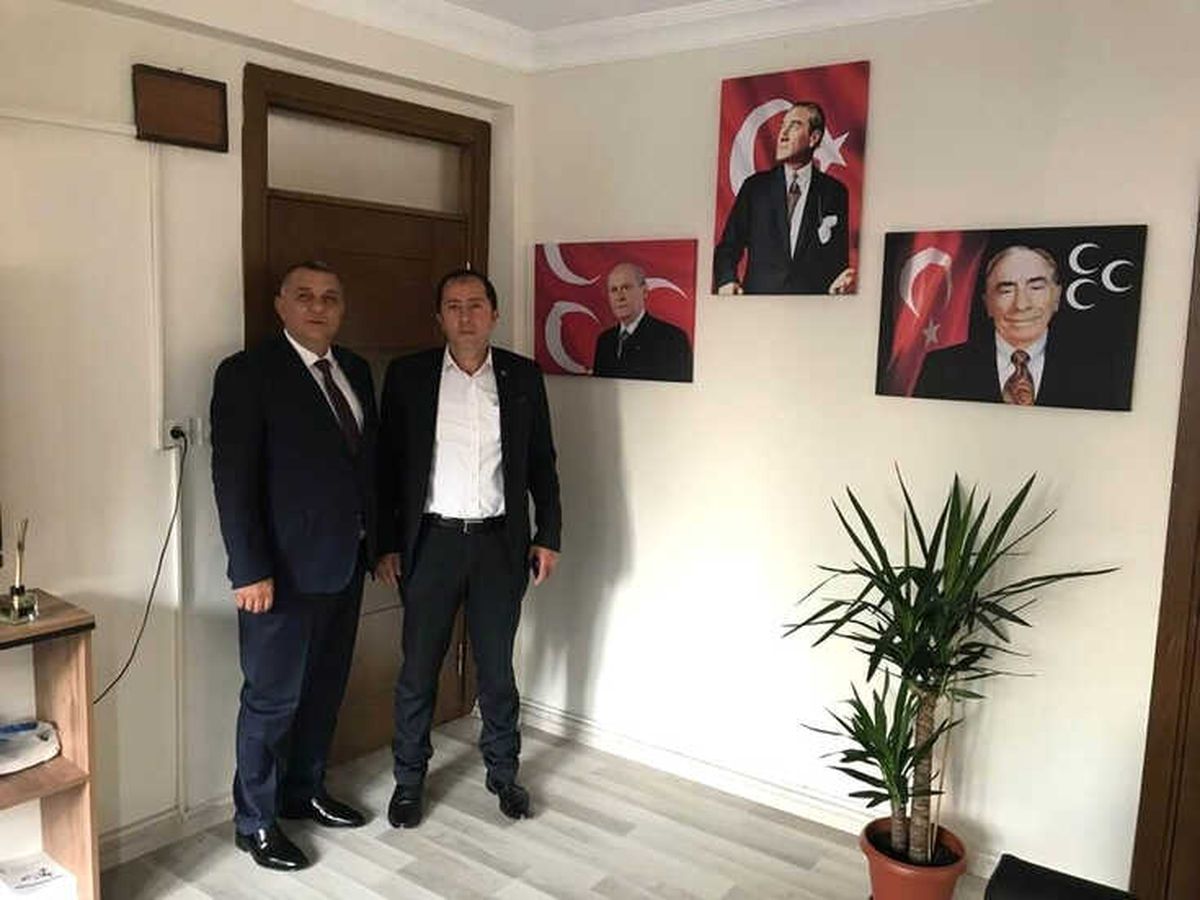 MHP Başkan Aday Adayı Bıyık\'a Hayırlı Olsun Ziyareti