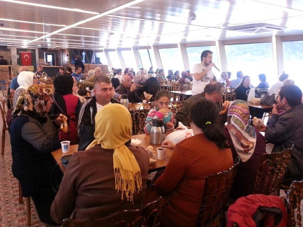 Özel Çocuklar ve Aileleri Boğaz Turu Yaptı