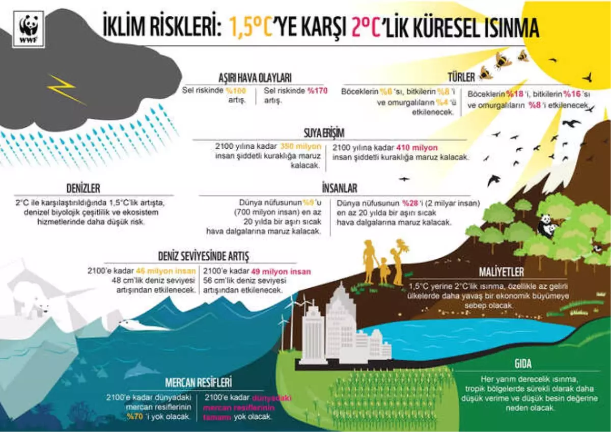 Yeni Hükümetlerarası İklim Değişikliği Paneli Raporu Açıklandı!