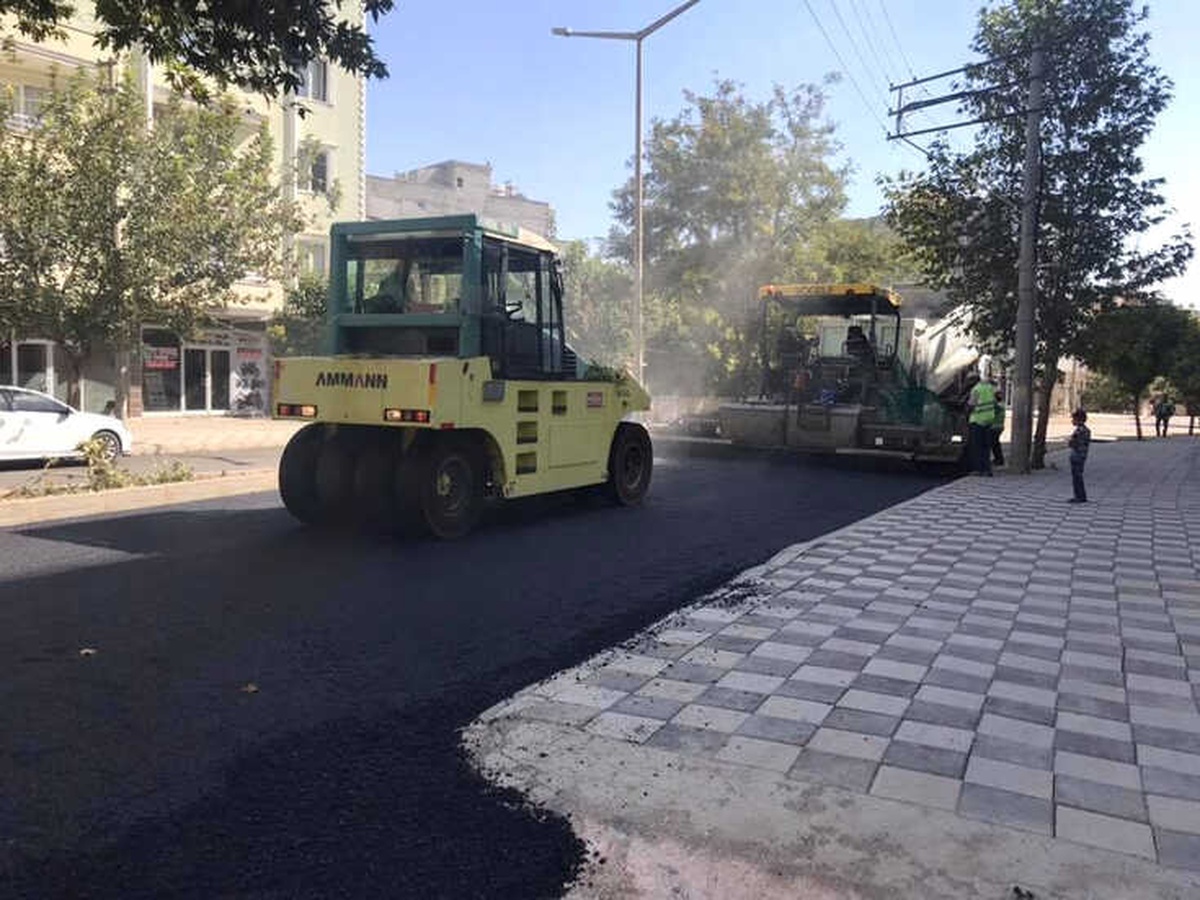 1. Çevreyolunda Asfalt Çalışması Yapıldı