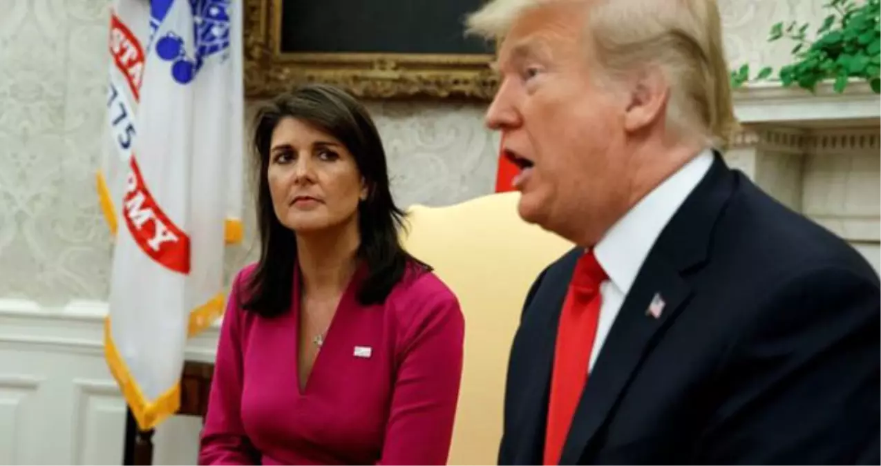 ABD\'nin Birleşmiş Milletler Daimi Temsilcisi Nikki Haley İstifa Etti! Nikki Haley Kimdir?