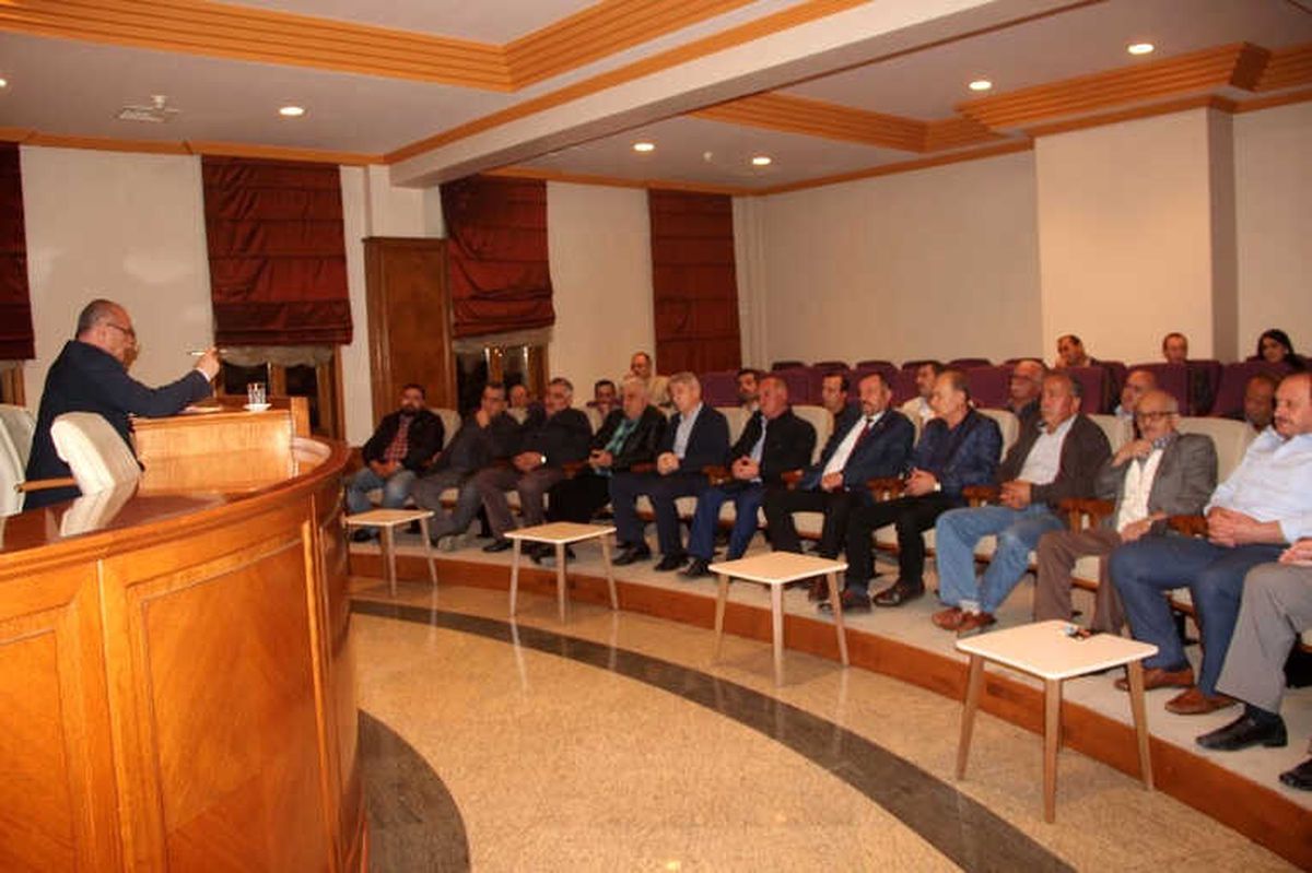 Başkan Arslan, Muhtarlar ve Stk Temsilcileriyle Bir Araya Geldi