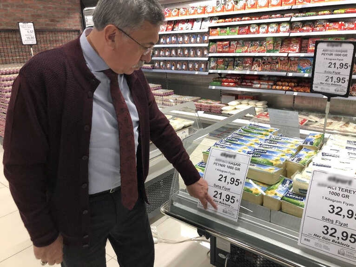 Başkan Çetin Market ve Pazarları Denetledi