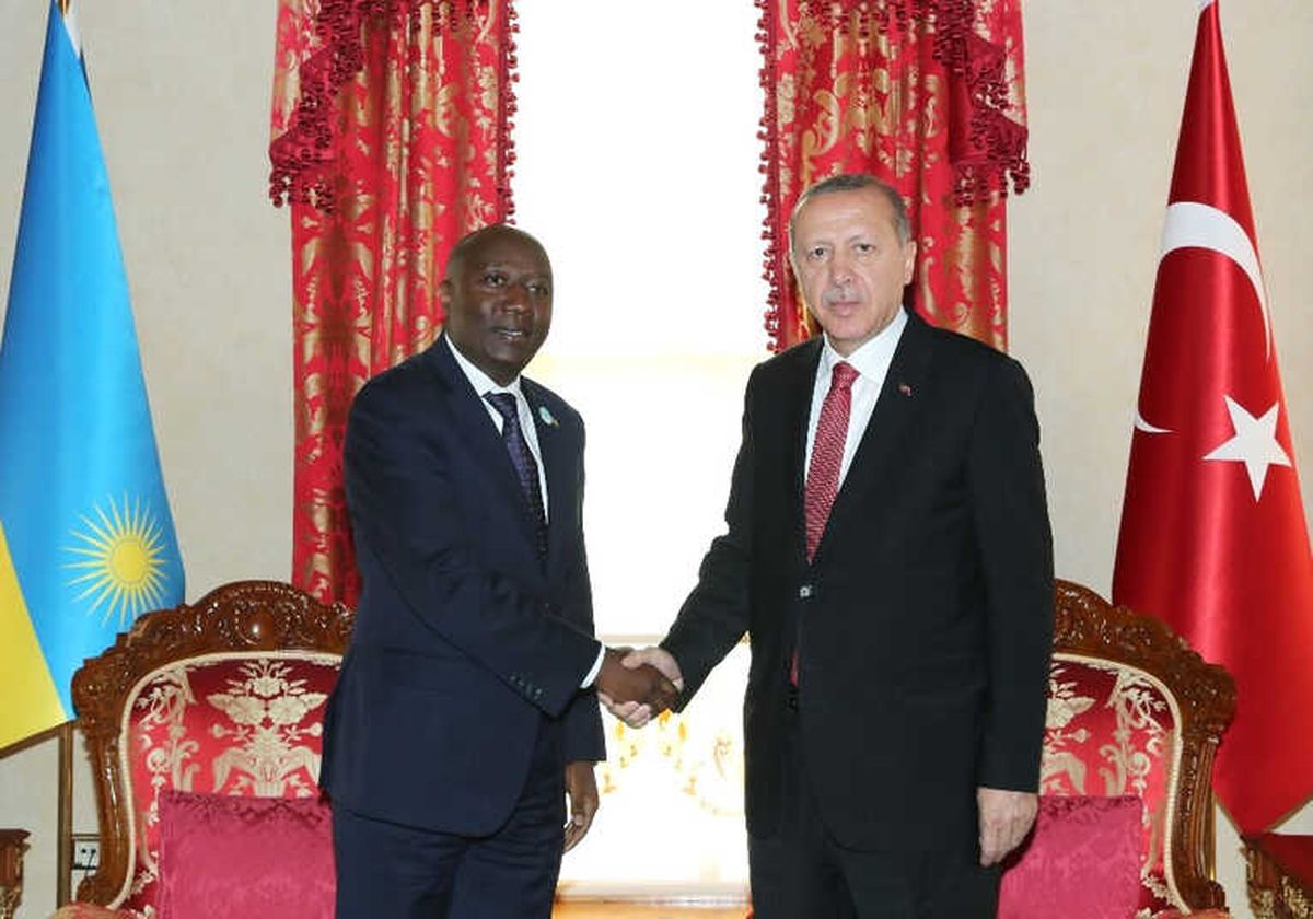 Cumhurbaşkanı Erdoğan, Ruanda Başbakanı Ngirente ile Bir Araya Geldi