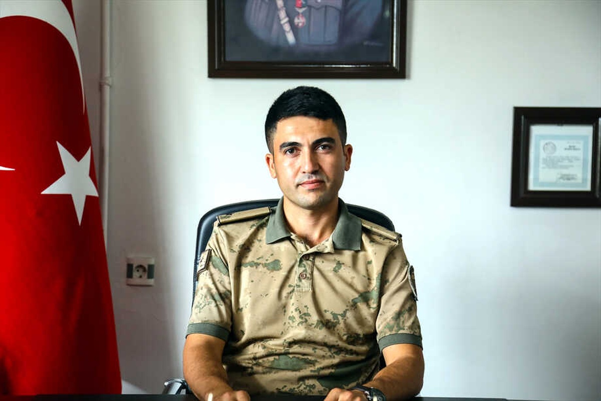 Darende İlçe Jandarma Komutanı Gündüz, Göreve Başladı