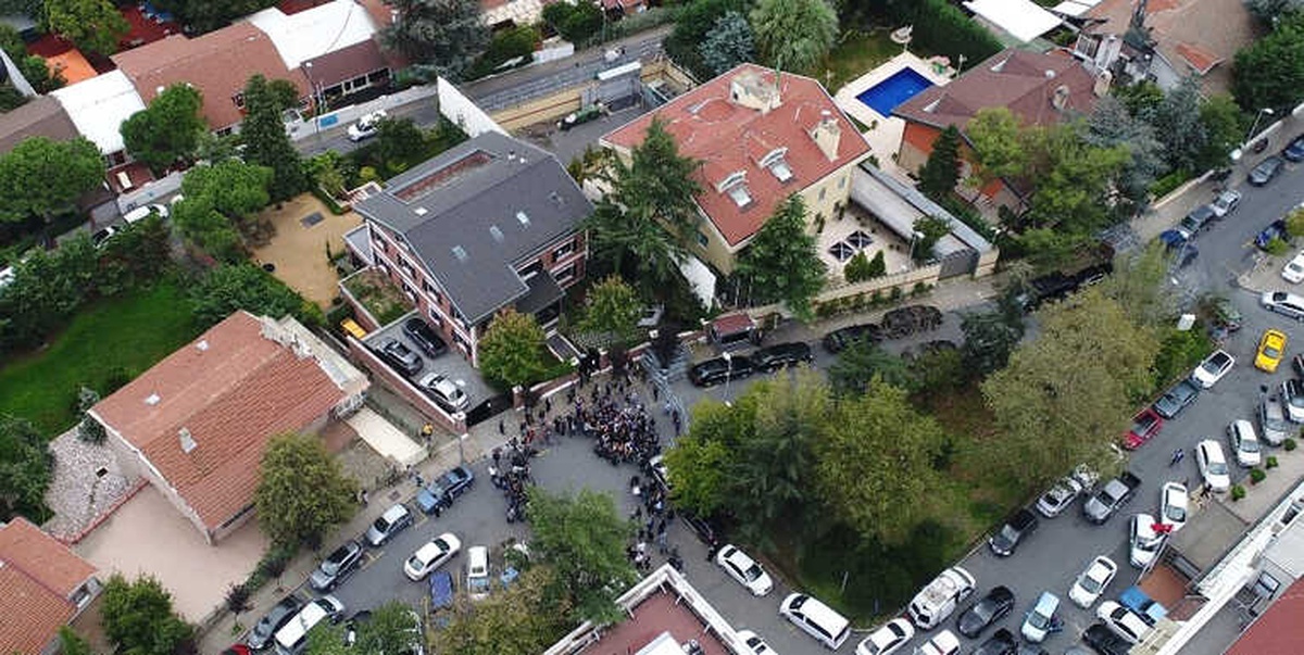 Gazeteci Cemal Kaşıkçı\'nın Kaybolduğu Konsolosluk Havadan Görüntülendi