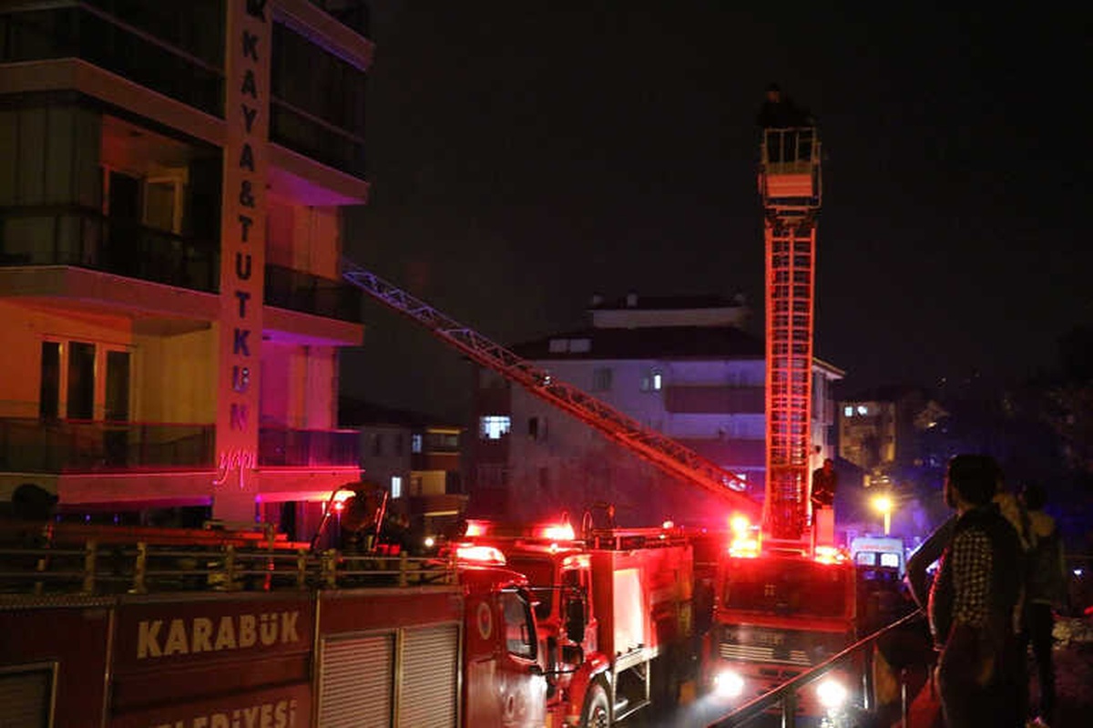 Karabük\'te Korkutan Yangın: 18 Kişi Hastanelik Oldu