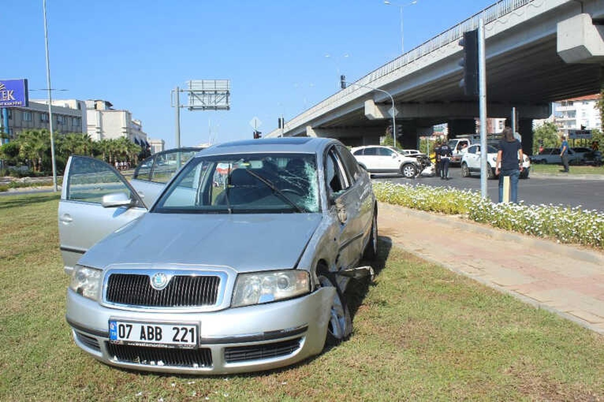 Manavgat\'taki Kaza Ucuz Atlatıldı
