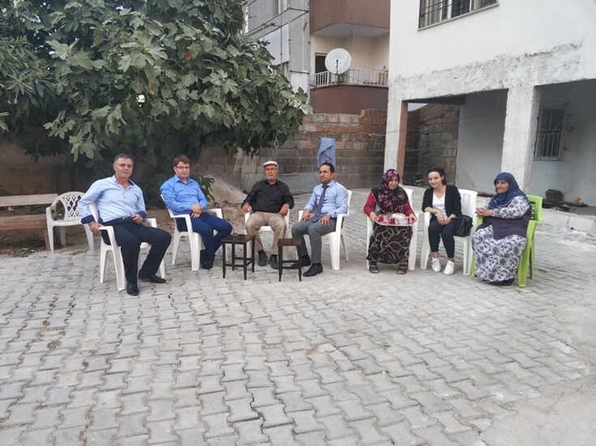 Nurdağı Kaymakamı\'ndan Şehit Polis Memuru Emin Güler\'in Ailesine Ziyaret