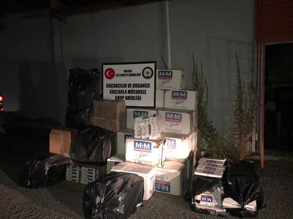 Van\'da 19 Bin Paket Kaçak Sigara Ele Geçirildi
