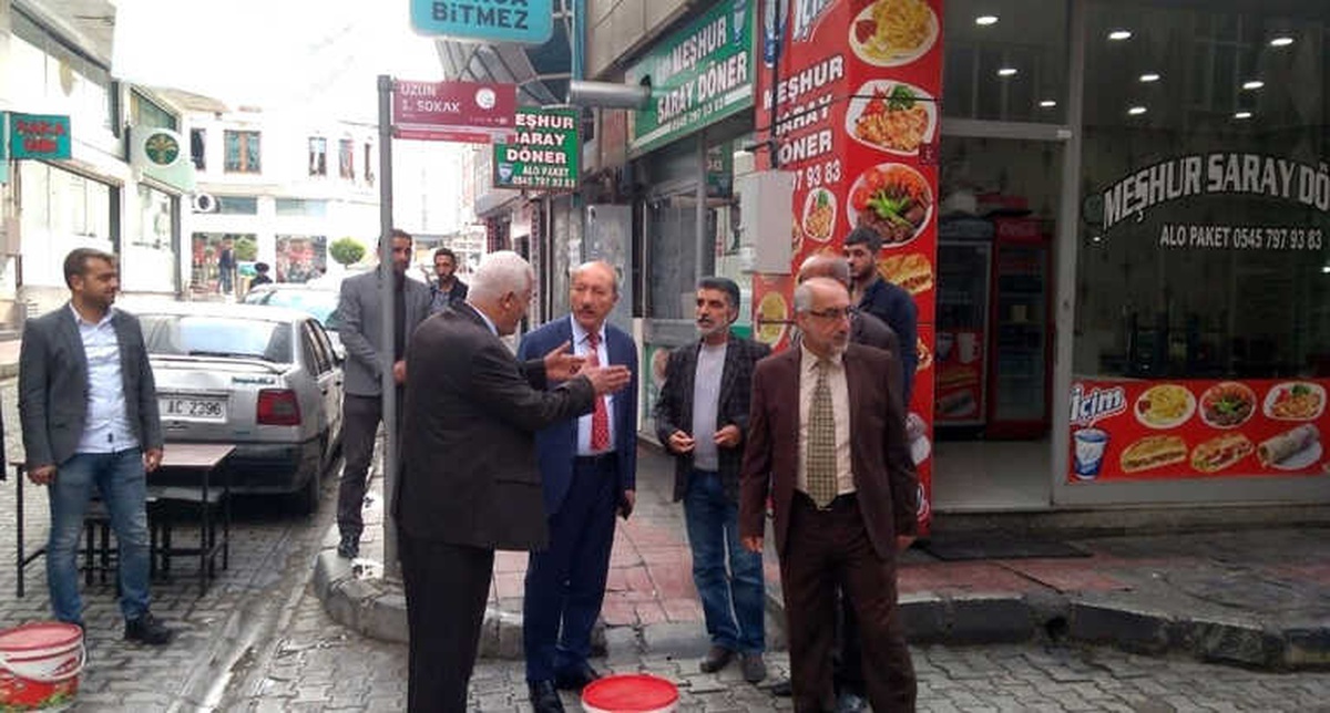 Van\'da Taksi Duraklarını Yenileme Çalışması