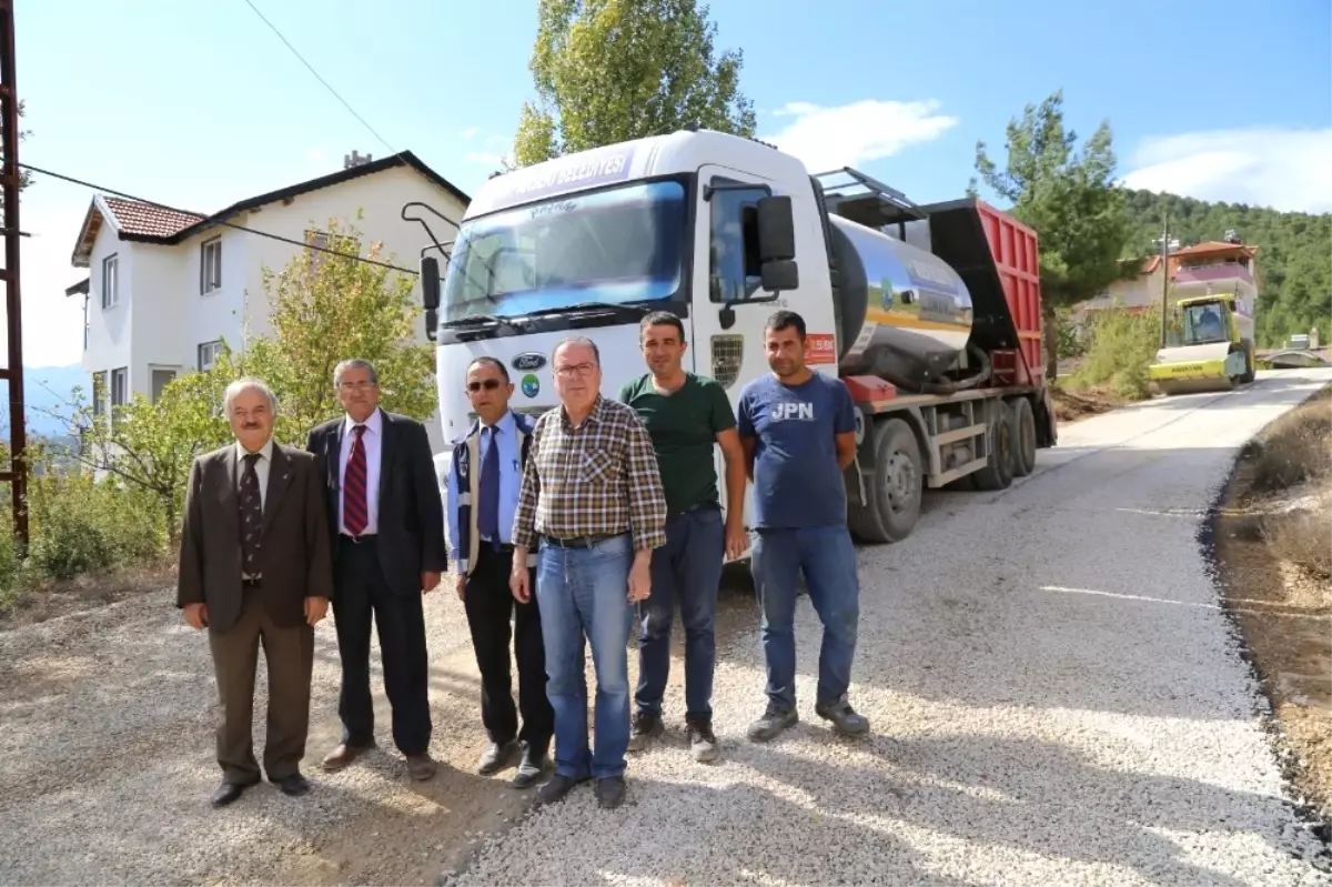 Akseki Belediyesi Kombine Satıh Kaplama Aracı Aldı