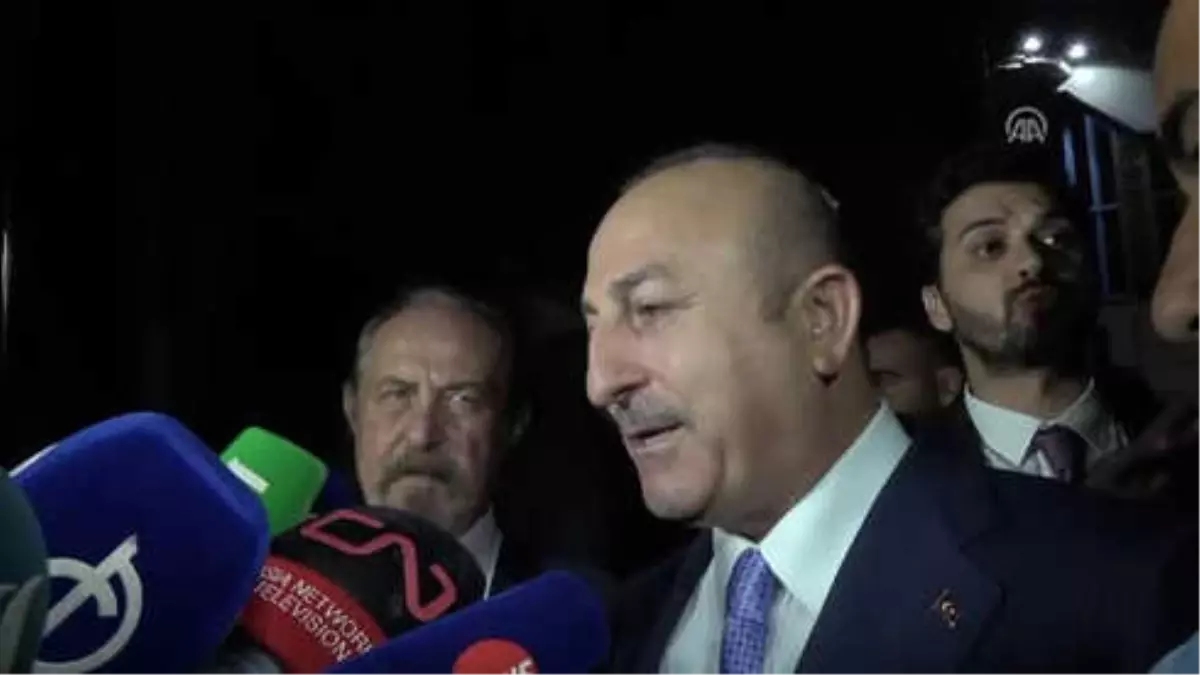 Bakan Çavuşoğlu: "Irak\'ın ve Irak Halkının Yanında Olduğumuzu Vurgulamak İçin Özellikle Geldik"