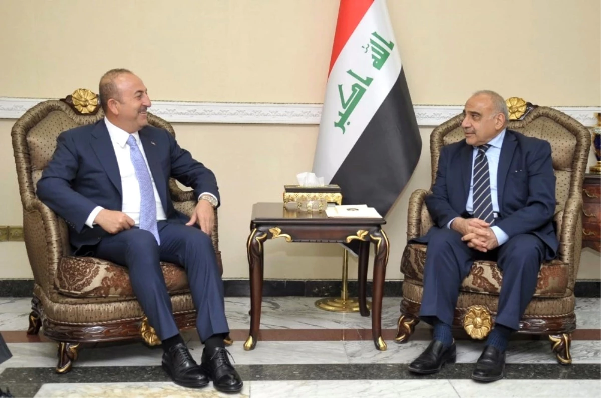 Çavuşoğlu, Irak\'ta Yeni Hükümeti Kurmakla Görevli Abdülmehdi ile Görüştü