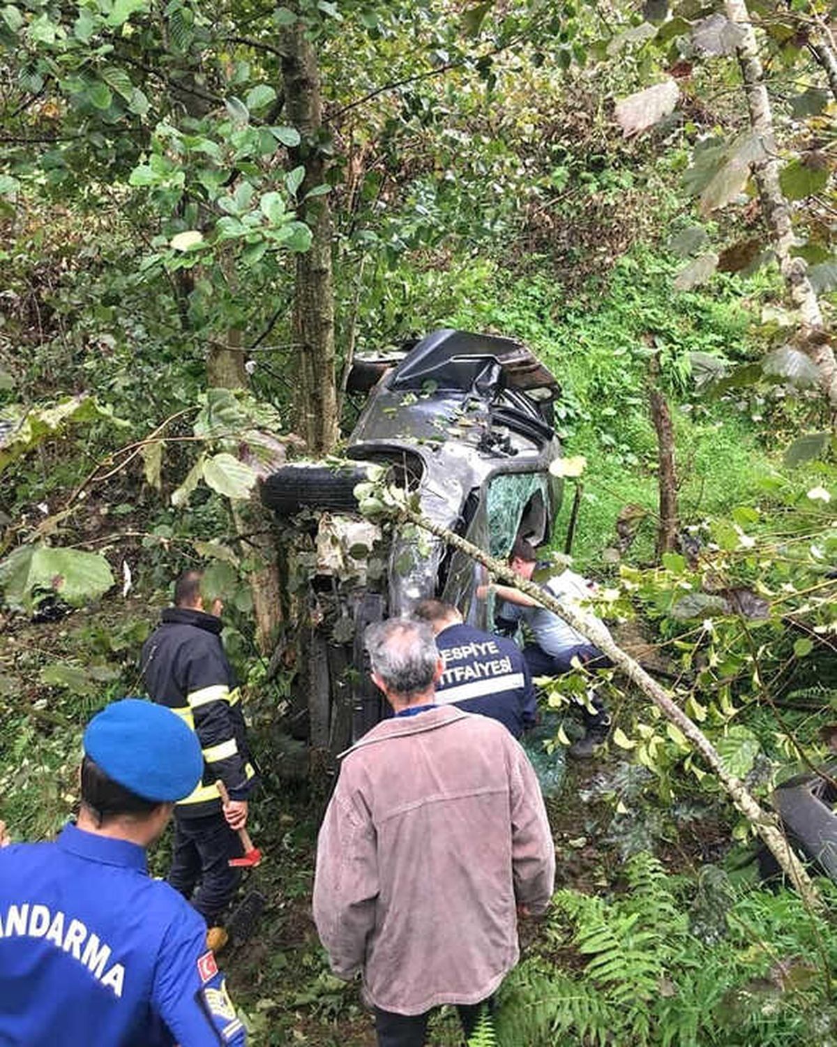 Giresun\'da Trafik Kazası: 2 Yaralı