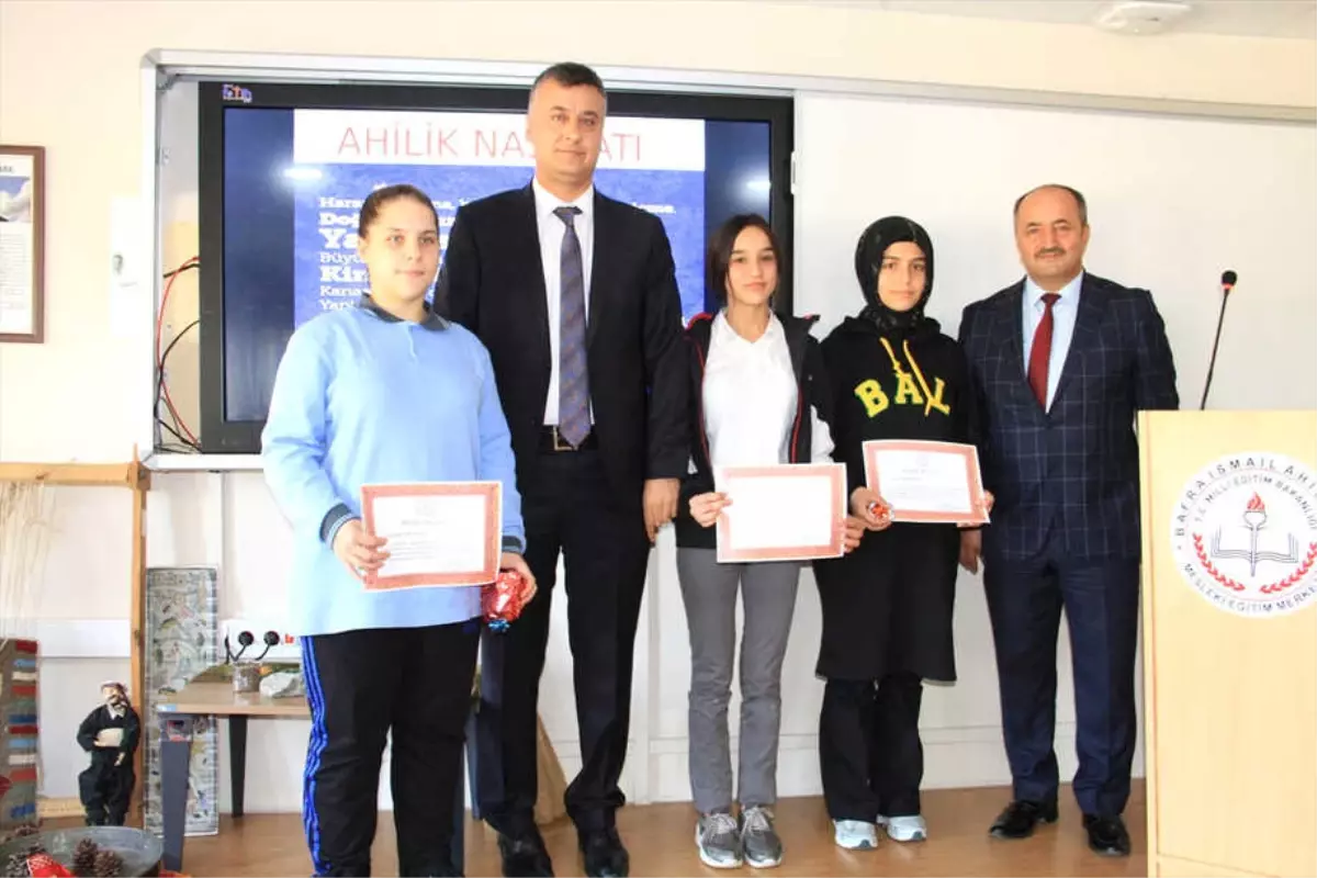 İlkokullar Arası "Mesleki Ahlak ve Ahilik" Yarışması