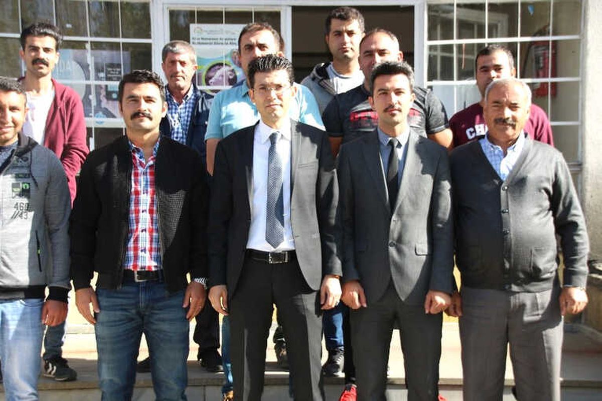 Kaymakam Kaçmaz\'dan Tarım ve Orman Müdürlüğüne Ziyaret