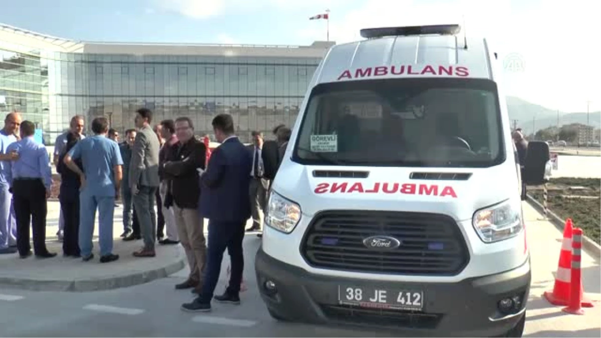 Kayseri Şehir Hastanesi\'nde Hava Ambulans Hizmeti Başladı