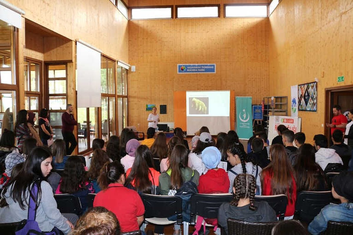 Macera Park 50 Lise Öğrencisini Misafir Etti