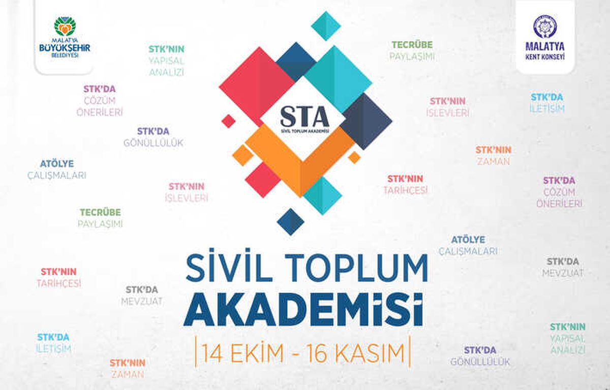 Sivil Toplum Akademisi Başlıyor