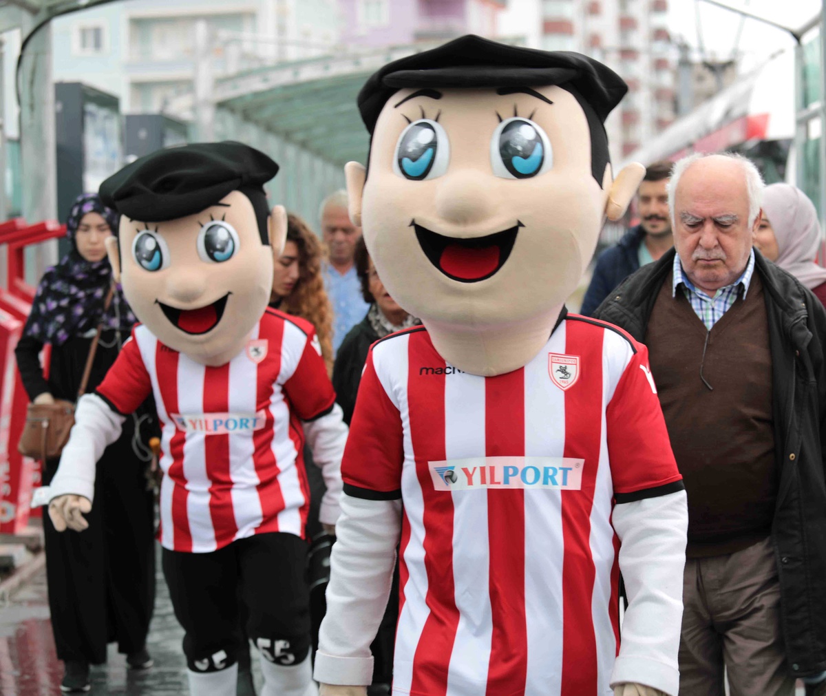 Türkiye\'nin Olimpiyatlardaki Tanıtım Yüzü Yılport Samsunspor\'un Maskotu Oldu