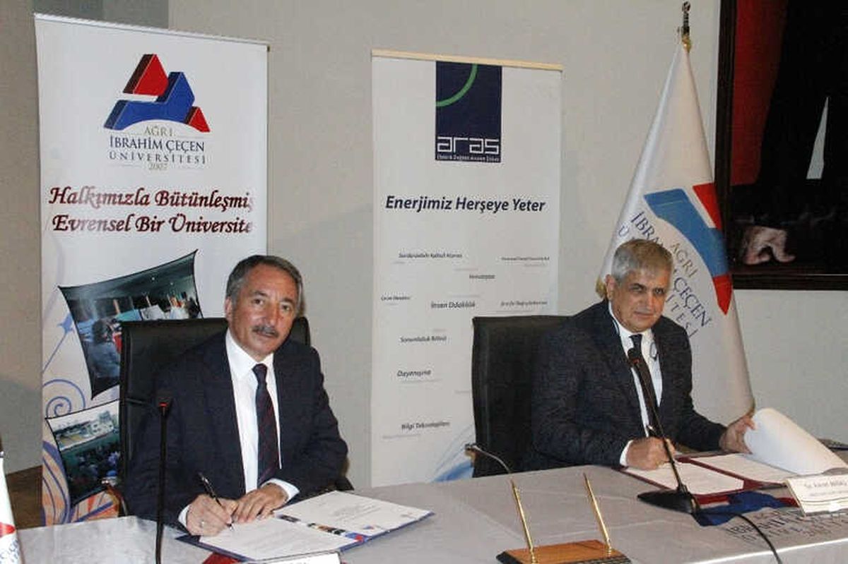 Aras Edaş ve Ağrı İbrahim Çeçen Üniversitesi Arasında İşbirliği Protokolü İmzalandı