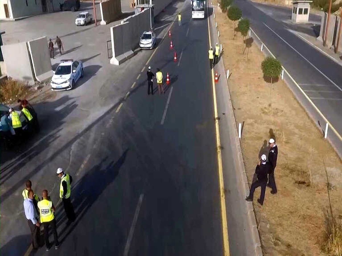 Bitlis\'te Drone Destekli Trafik Denetimi