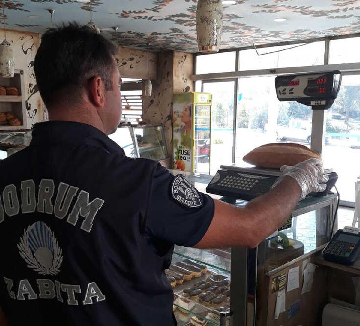 Bodrum\'da Fırın ve Kantinlere Zabıta Denetimi