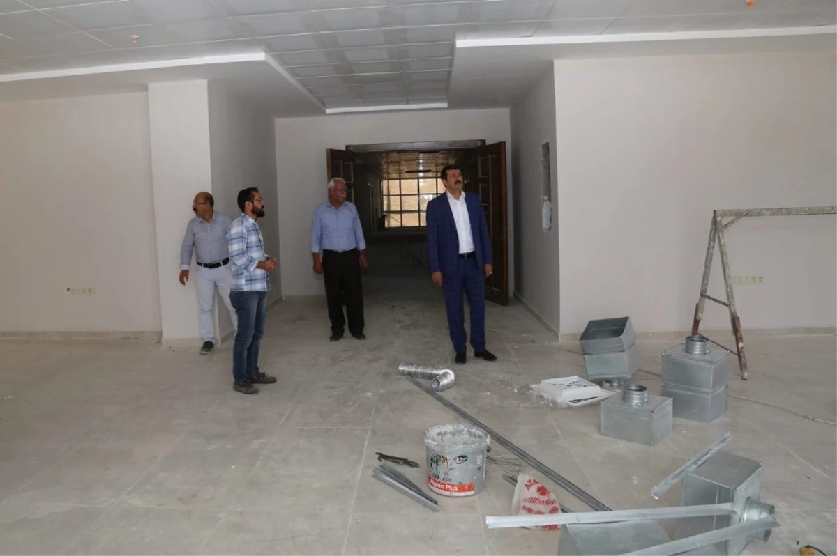 Eyyübiye\'de Belediye Ek Binası Yapım Çalışmaları Sona Gelindi