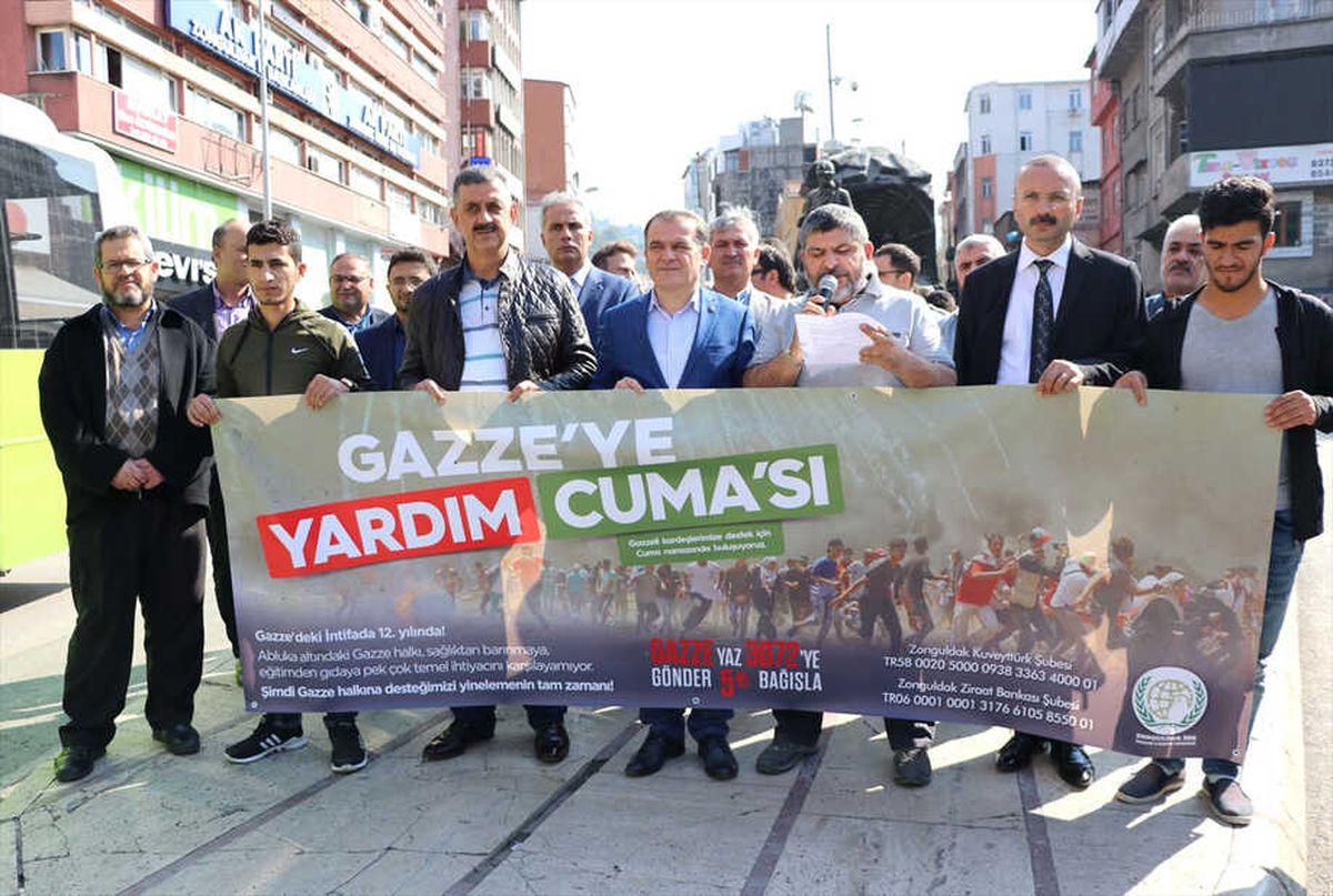 Gazze\'deki Ambargo ve Ablukaya Tepkiler