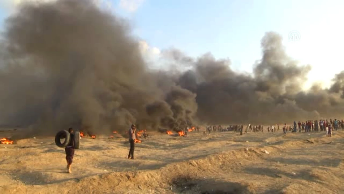 Gazze\'deki Barışçıl Gösterilerde 6 Filistinli Şehit Oldu
