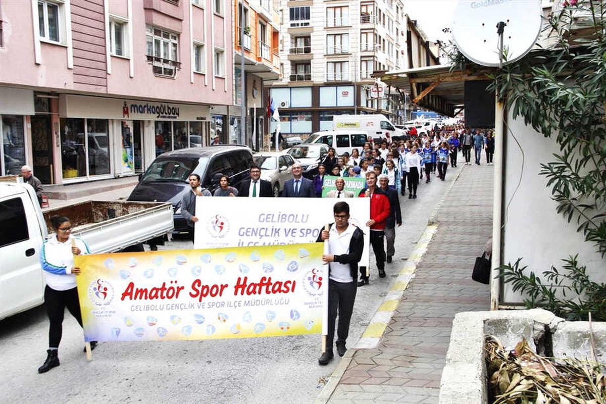 Gelibolu\'da "Amatör Spor Haftası" Etkinlikleri