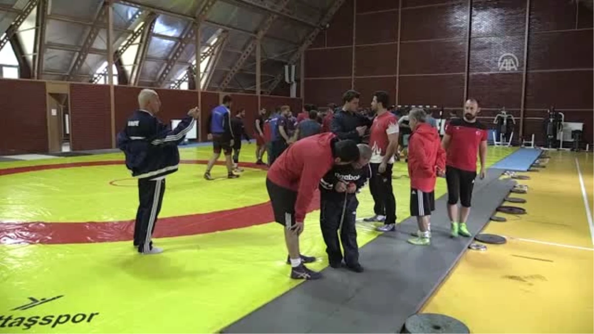 Grekoromen Güreşçiler Dünya Şampiyonası\'na Hazırlanıyor