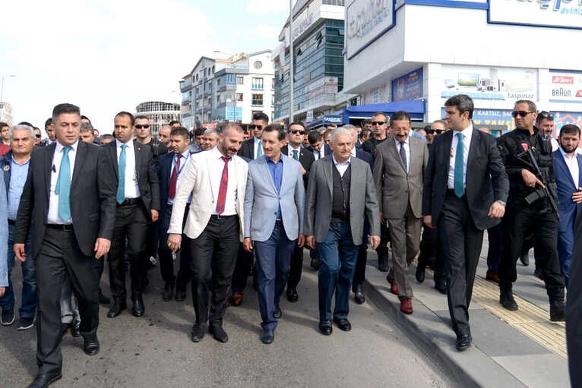 Meclis Başkanı Binali Yıldırım, Altındağ\'da
