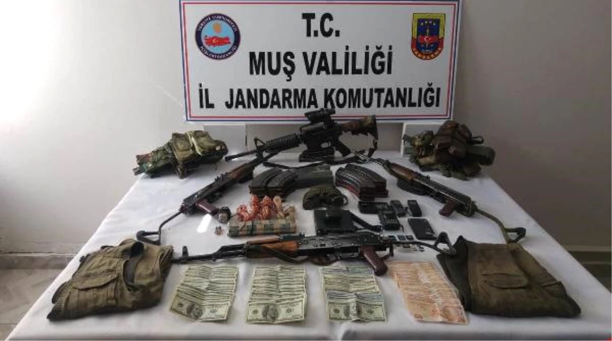 Öldürülen 5 PKK\'lı Teröriste Ait Silah ve Mühimmat Ele Geçirildi