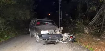 Samsun'da Otomobil ile Motosiklet Çarpıştı: 3 Yaralı