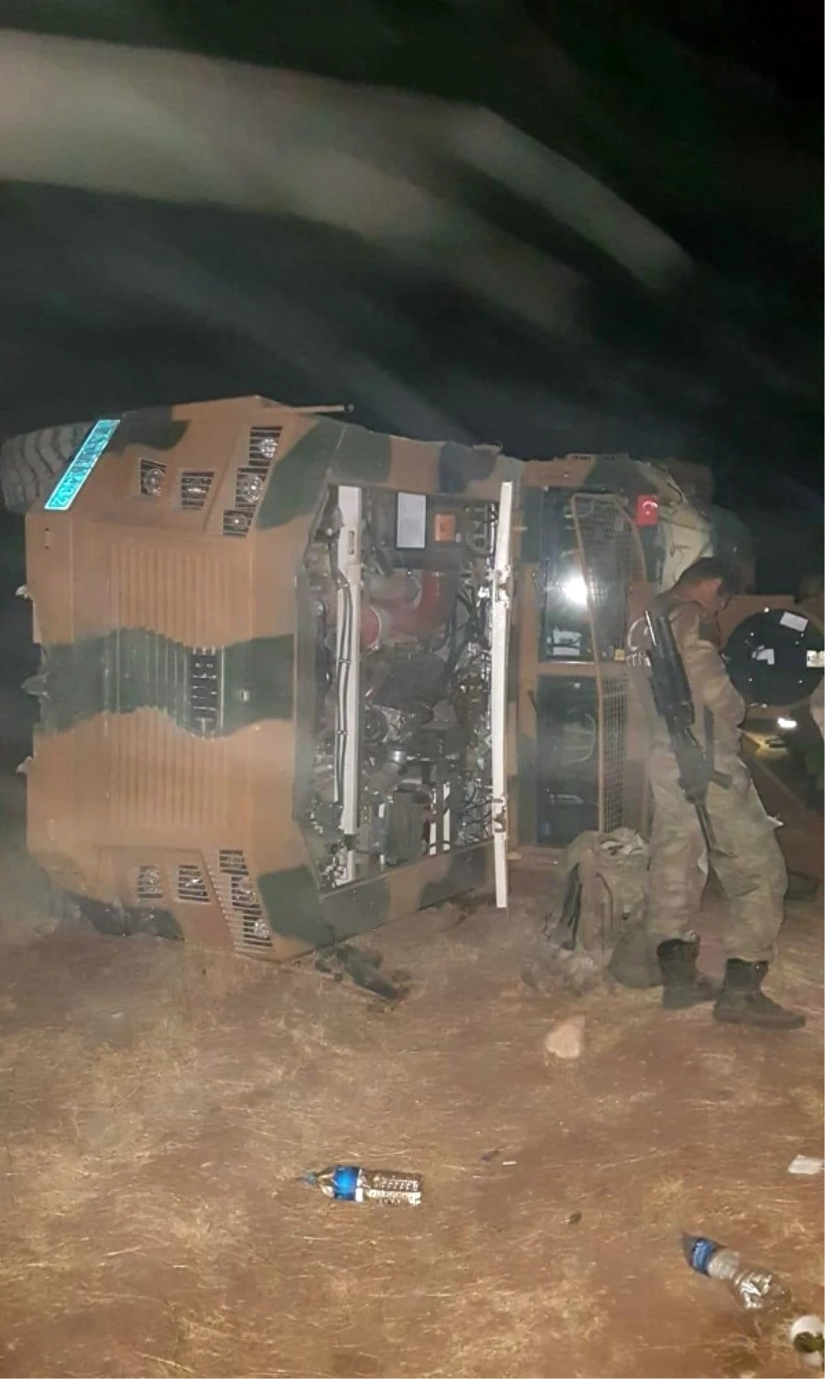 Şırnak\'ta Zırhlı Araç Devrildi: 12 Yaralı