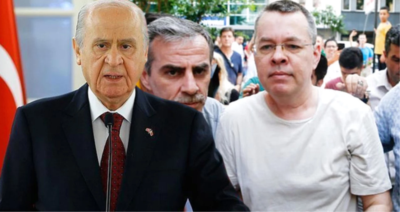 MHP Lideri Bahçeli\'den Rahip Brunson\'ın Serbest Bırakılmasına Sert Eleştiri: Milli Vicdanı Rahatsız Etmiştir