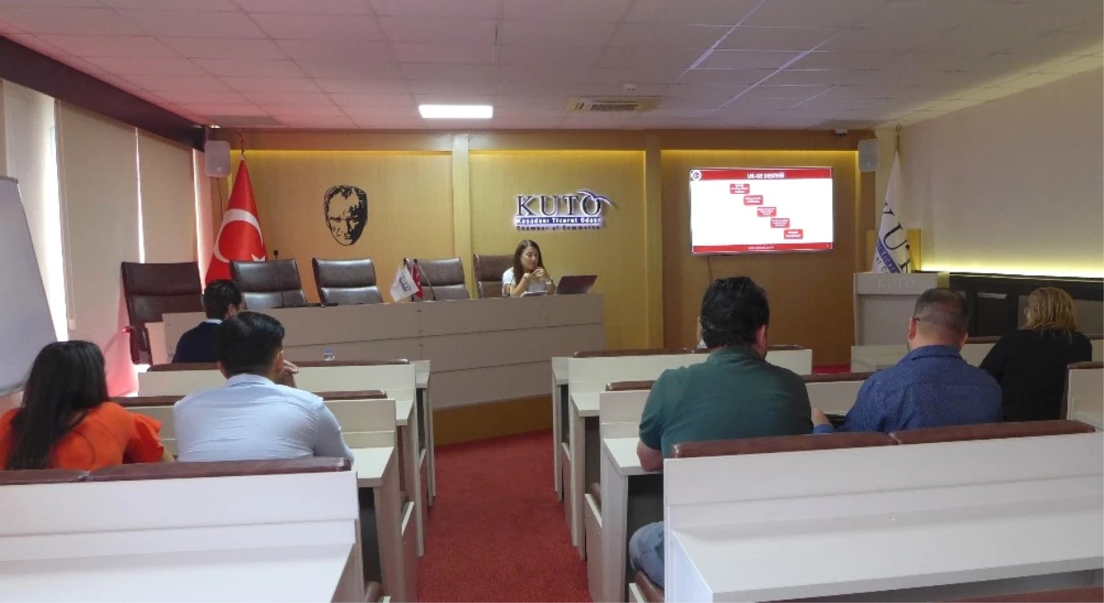 Kuşadası Ticaret Odası\'nda Dış Ticaret Bilgilendirme Semineri Yapıldı