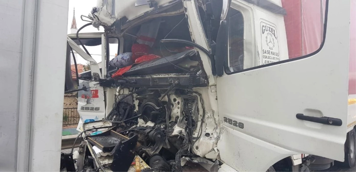 Manisa\'da Trafik Kazası: 1 Yaralı
