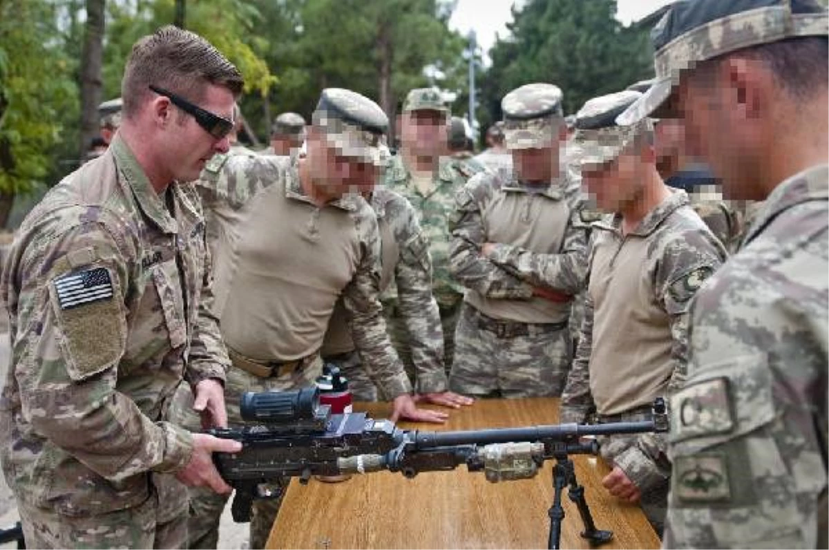 Menbiç Devriyesine Katılacak ABD Askerleri Gaziantep\'te Eğitimde