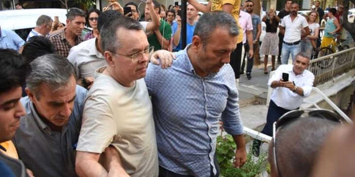 Rahip Andrew Craig Brunson\'ın Bugün Görülen Duruşması Yeniden Başladı