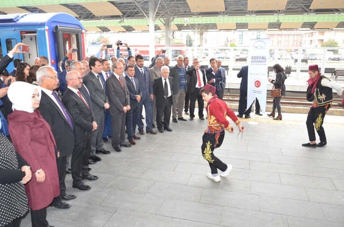 Sosyal Kooperatif Treni Konya\'da