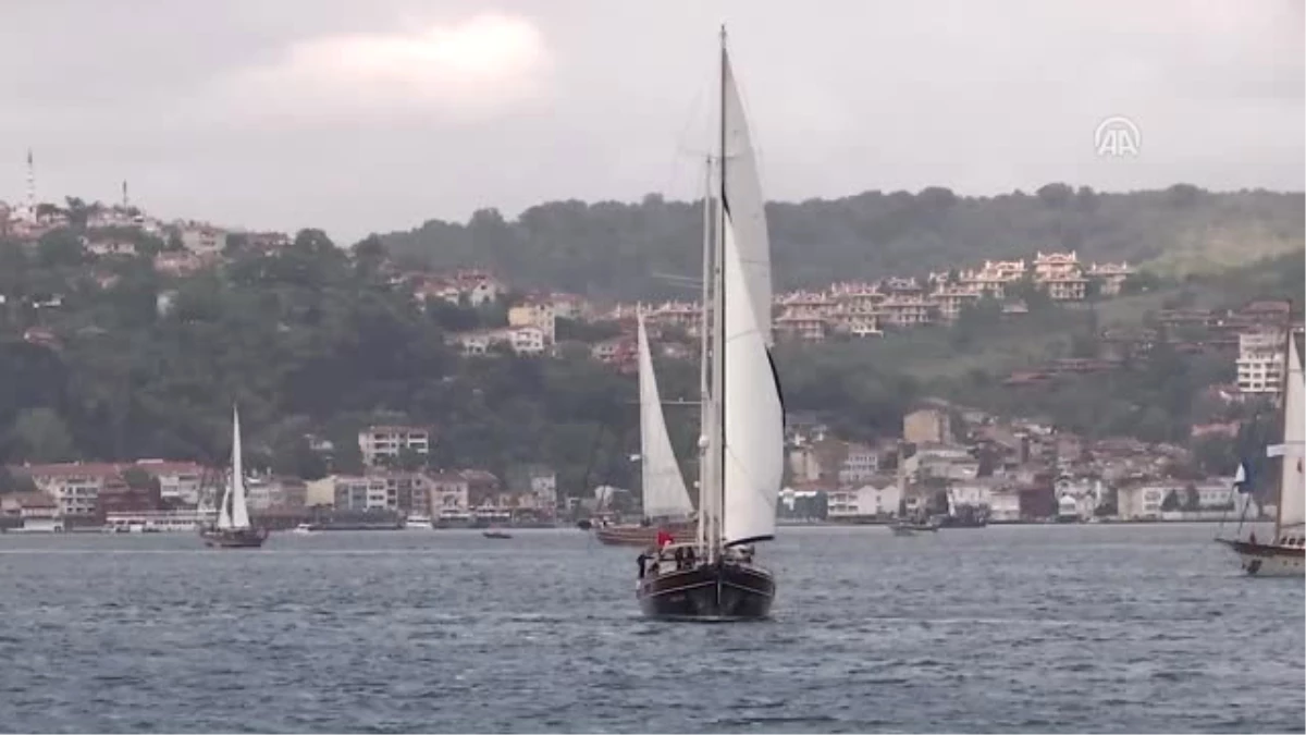 The Bodrum Cup" İçin Yelkenler İstanbul Boğazı\'na Açıldı